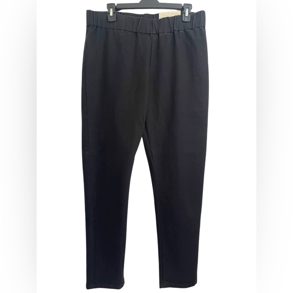 Soft Surroundings Metro Leggings Black Pull On Pants Size(14-16) New